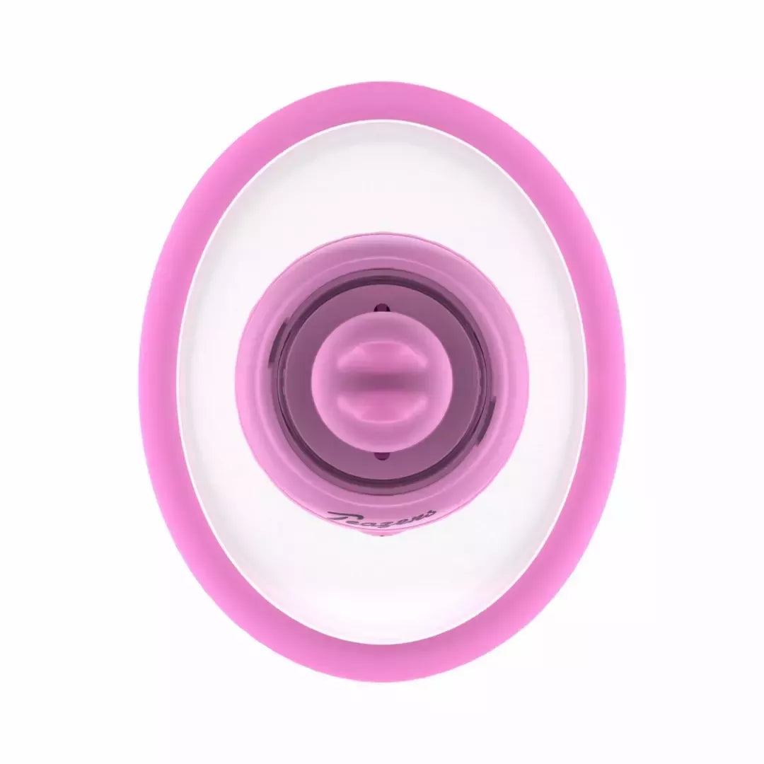 Teazers Suction Cup Intimate Stimulator su dvigubais vibracijos režimais, rožinis