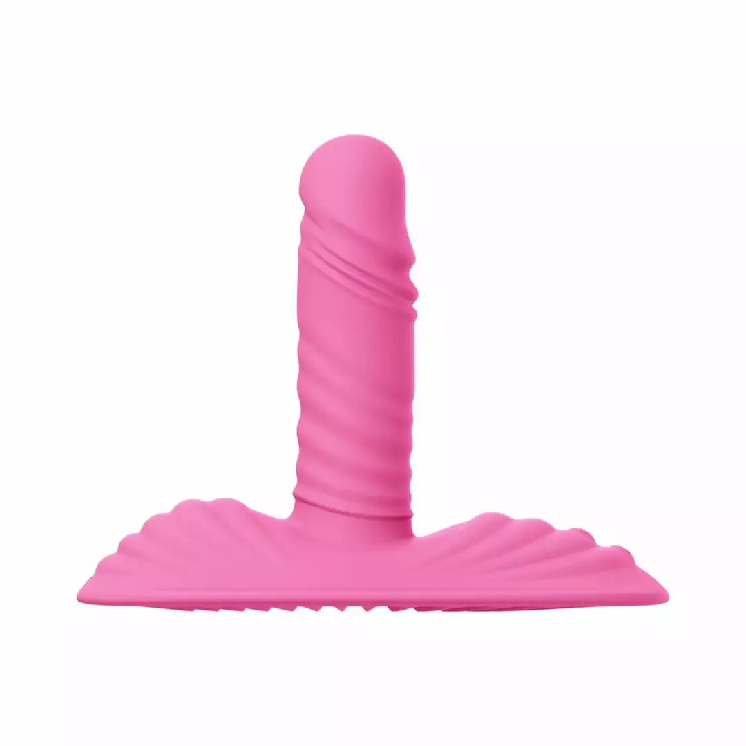 Teazers Thrusting Pad intymus prietaisas su nuotolinio valdymo pulteliu, rožinis