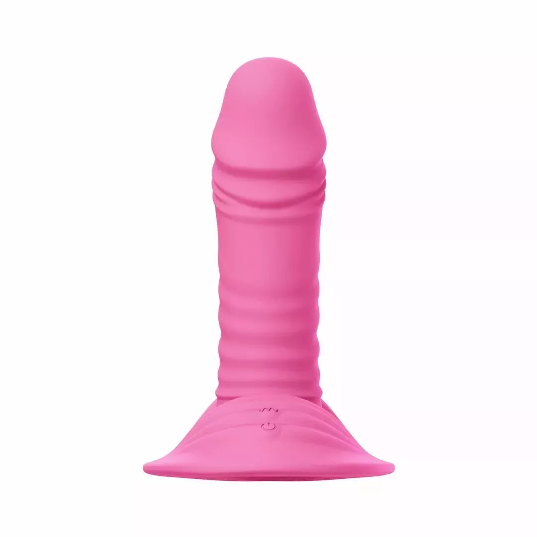 Teazers Thrusting Pad intymus prietaisas su nuotolinio valdymo pulteliu, rožinis