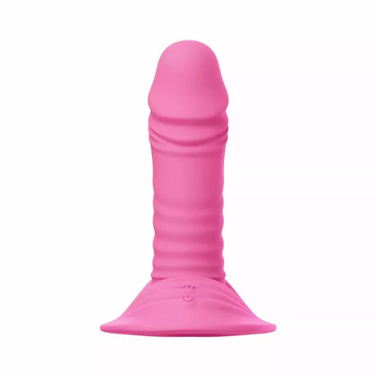 Teazers Thrusting Pad intymus prietaisas su nuotolinio valdymo pulteliu, rožinis