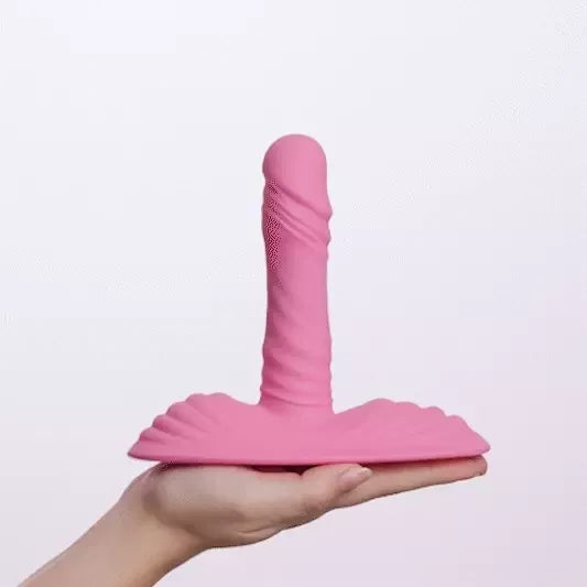 Teazers Thrusting Pad intymus prietaisas su nuotolinio valdymo pulteliu, rožinis