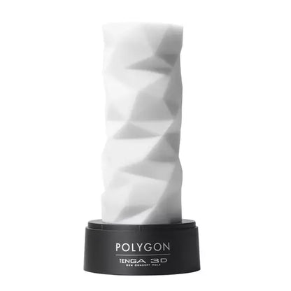 Tenga 3D Polygon Intimate Sleeve – novatoriško tekstūrinio dizaino 156,5 mm modelis