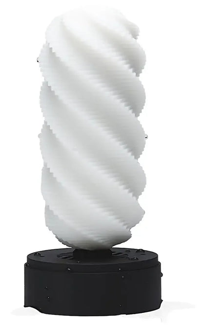 Tenga 3Dx SPIRAL intymus prietaisas – spiralinė tekstūra, daugkartinio naudojimo, 14,5 cm