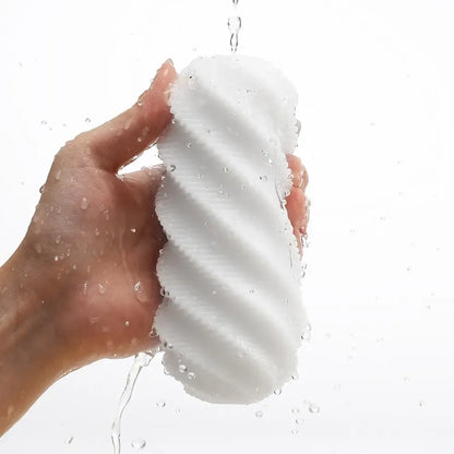 Tenga 3Dx SPIRAL intymus prietaisas – spiralinė tekstūra, daugkartinio naudojimo, 14,5 cm