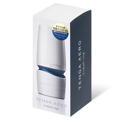 Tenga Aero Cobalt intymus modelis su reguliuojama siurbimo sistema