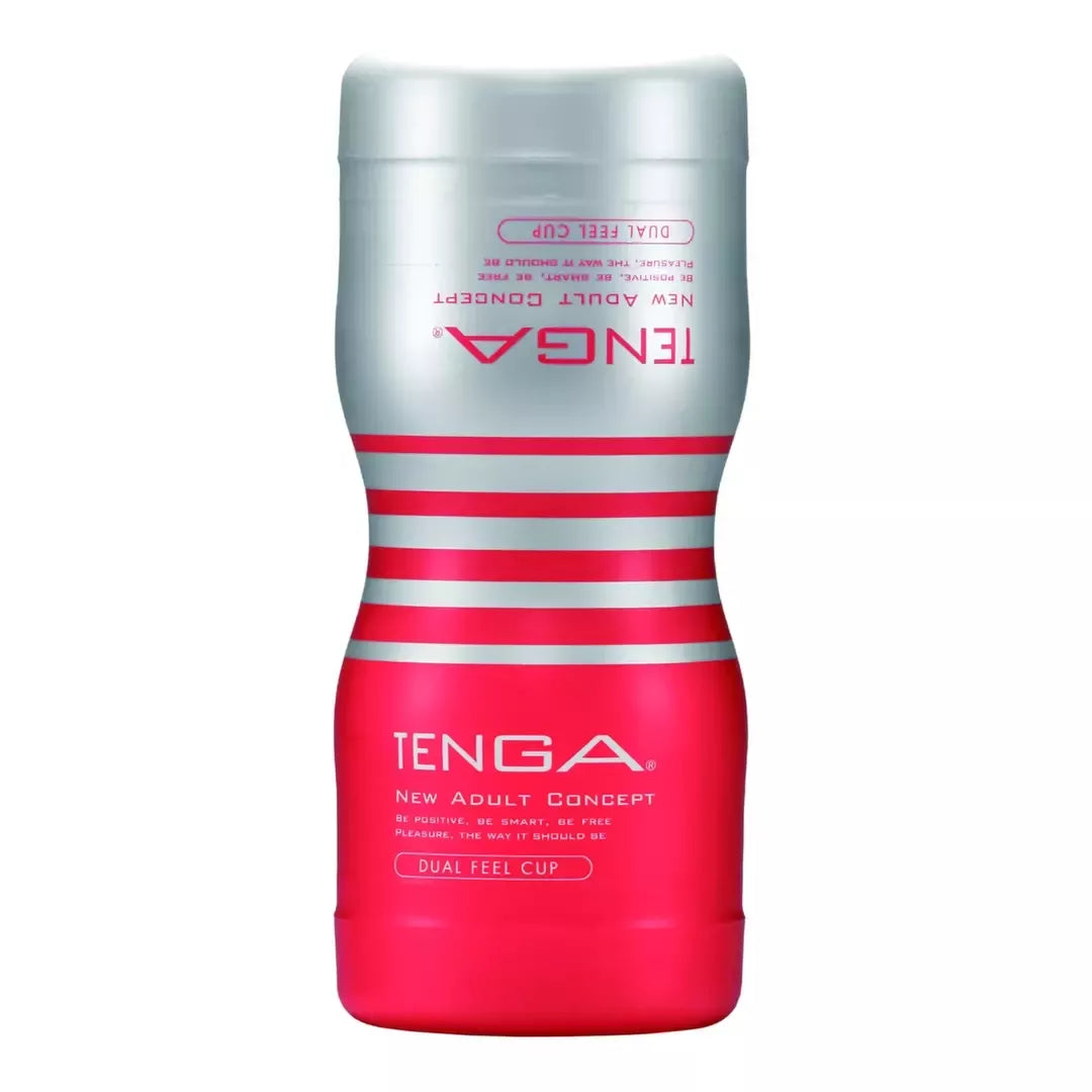 Tenga Dual Feel Cup Medium - novatoriškas dvipusis intymus prietaisas