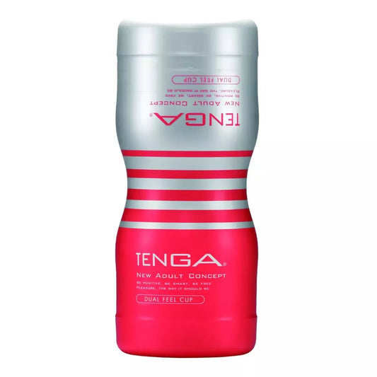 Tenga Dual Feel Cup Medium - novatoriškas dvipusis intymus prietaisas