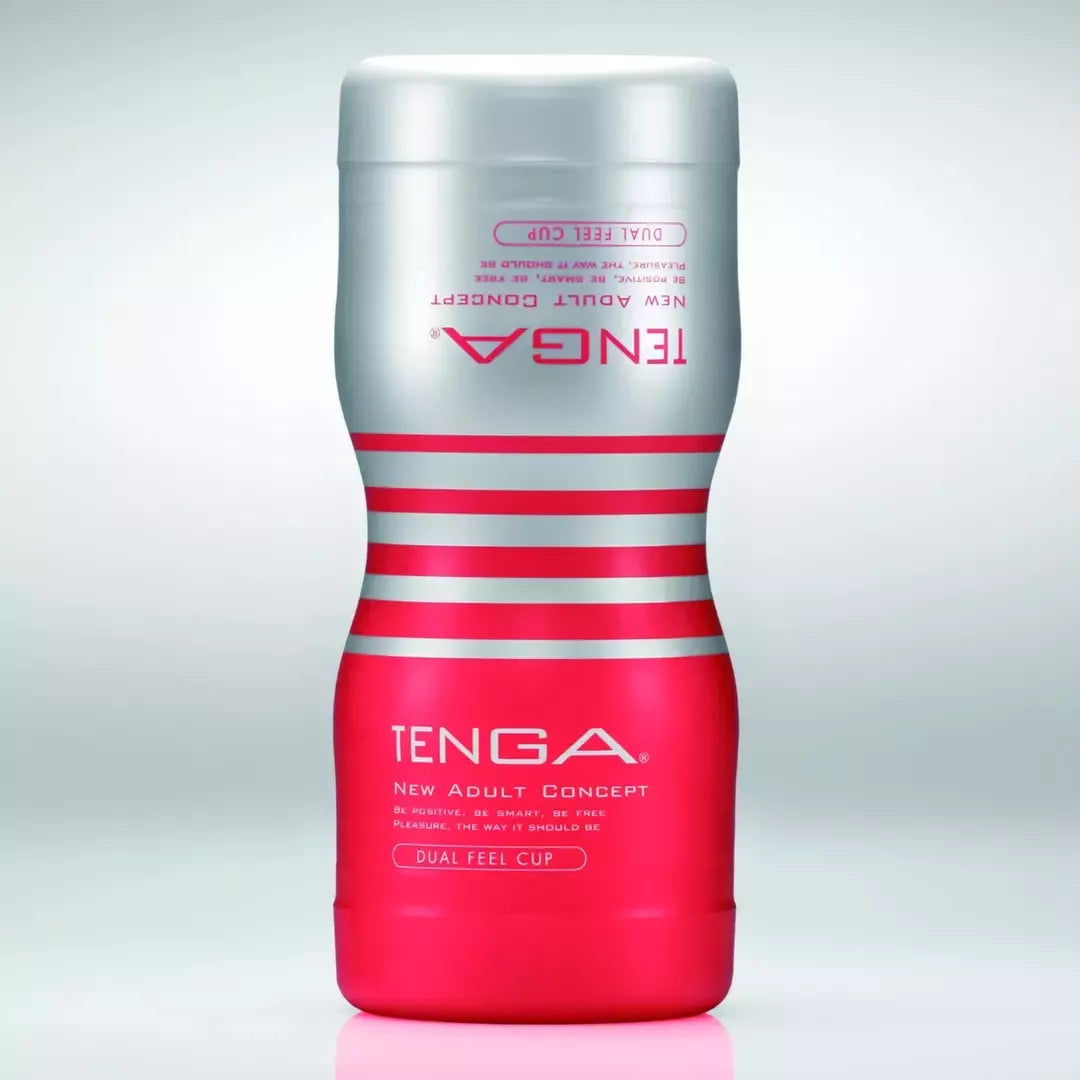 Tenga Dual Feel Cup Medium - novatoriškas dvipusis intymus prietaisas