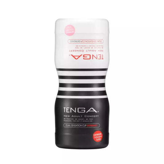 Tenga Dual Sensation Cup Extremes vienkartinis intymus prietaisas, 155 mm