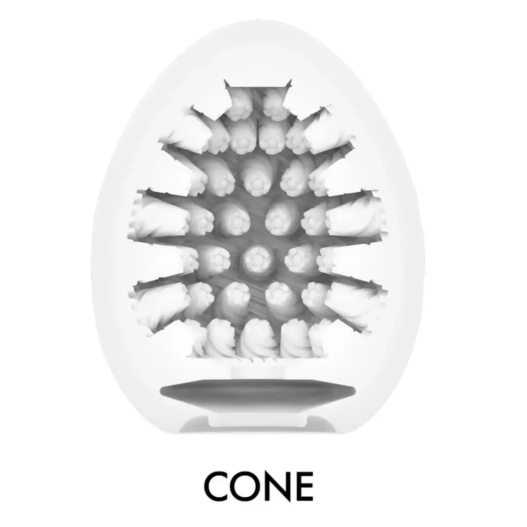 Tenga Egg Cone II intymus stimuliatorius, rudas, 1 vnt.