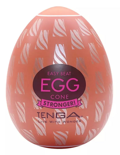 Tenga Egg Cone Stronger HB 6 vnt. rinkinys – lanksčios stimuliuojančios movos