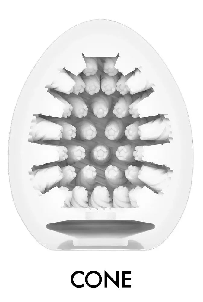 Tenga Egg Cone Stronger HB 6 vnt. rinkinys – lanksčios stimuliuojančios movos