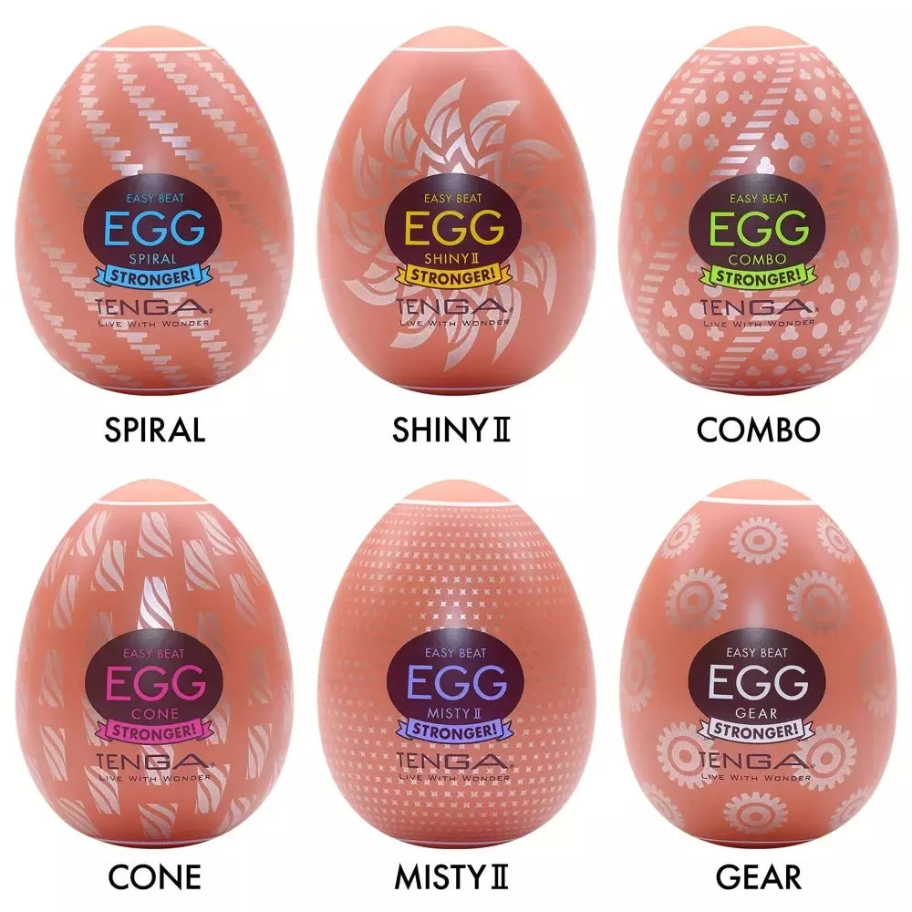 Tenga Egg HB Package II – 6 lanksčių intymių prietaisų rinkinys