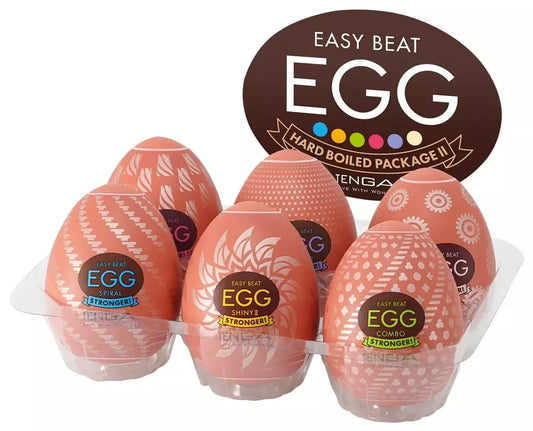 Tenga Egg HB Package II – 6 lanksčių intymių prietaisų rinkinys