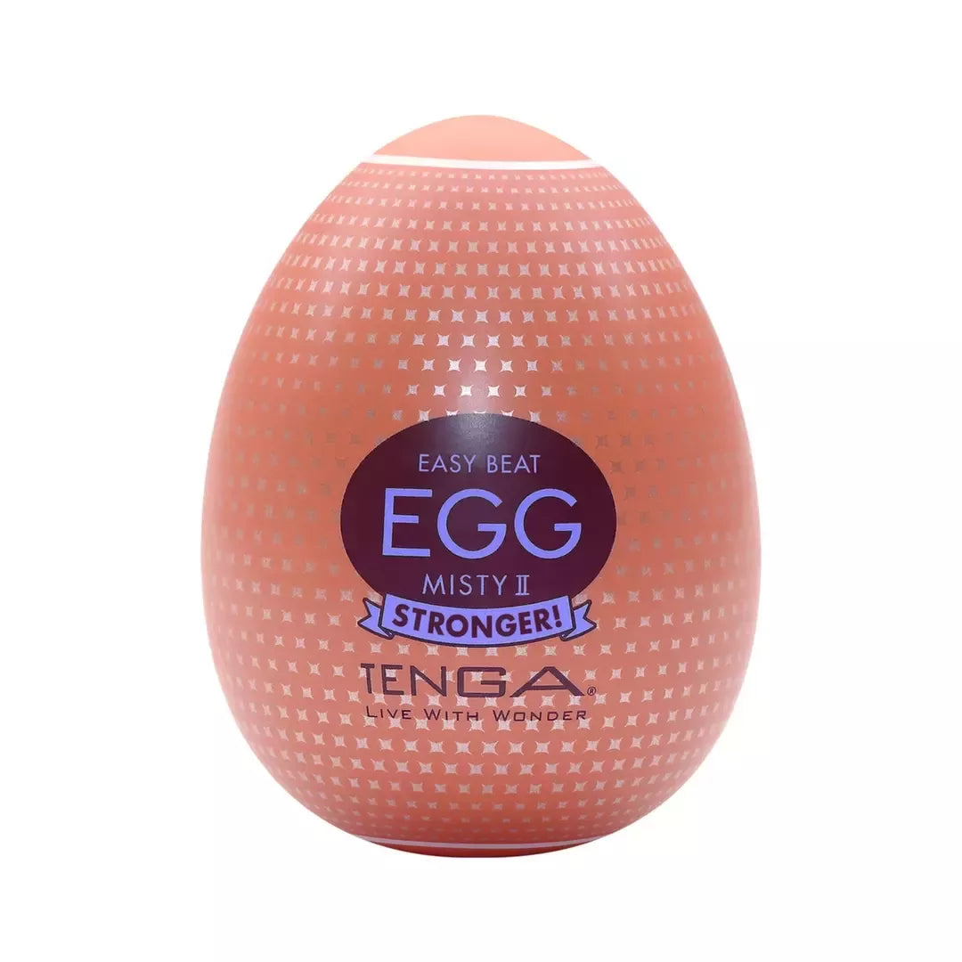 Tenga Egg Misty II lankstus intymus prietaisas, rudas, 1 vnt.