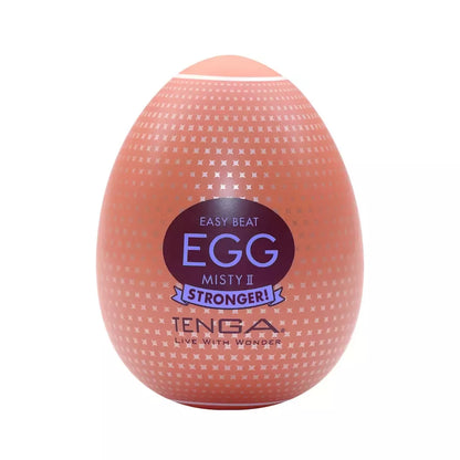 Tenga Egg Misty II lankstus intymus prietaisas, rudas, 1 vnt.