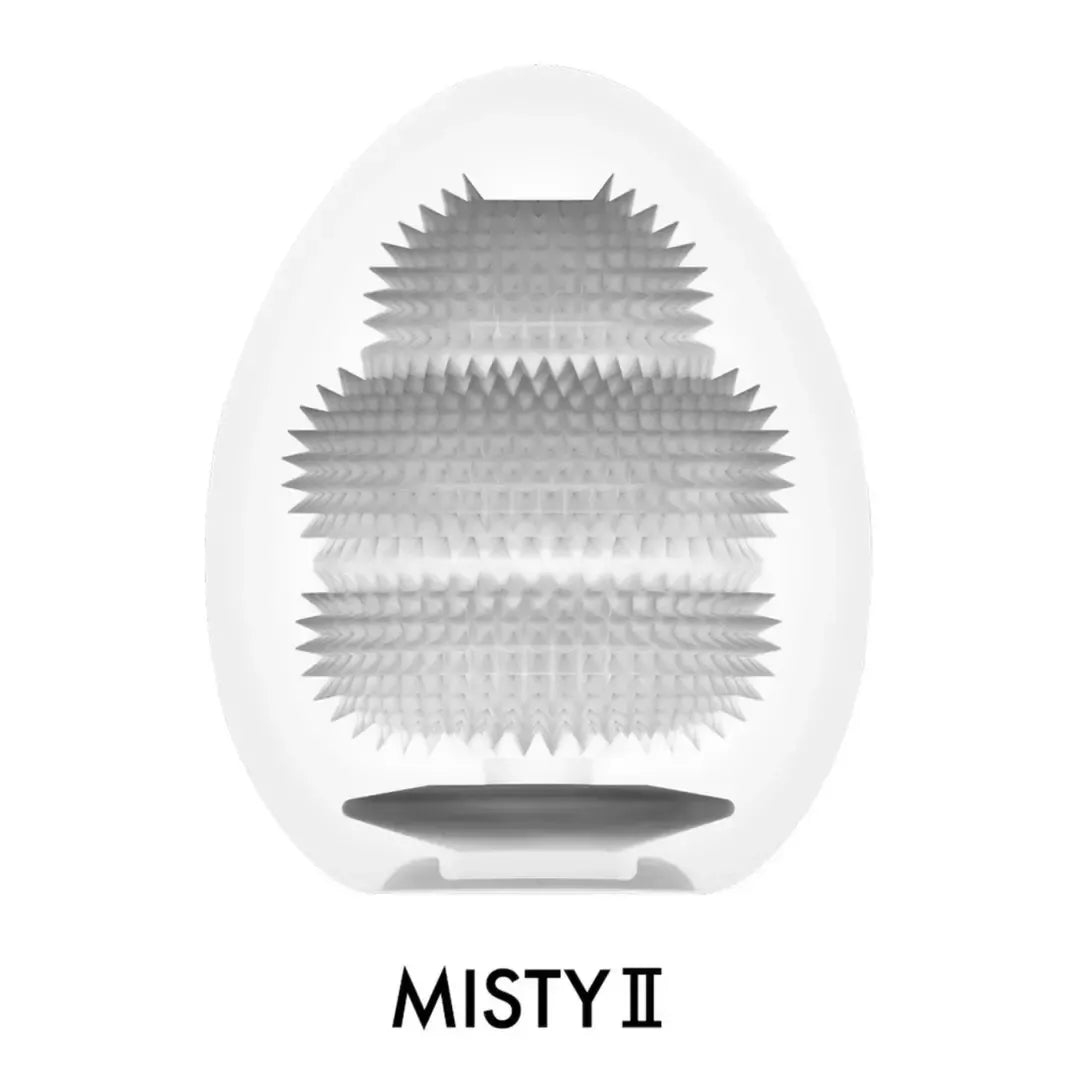 Tenga Egg Misty II lankstus intymus prietaisas, rudas, 1 vnt.