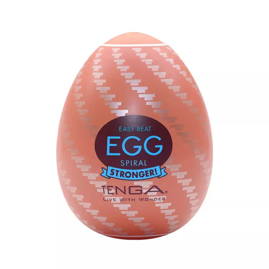 Tenga Egg Spiral intymusis prietaisas, kompaktiškas, rudas, 1 vnt.