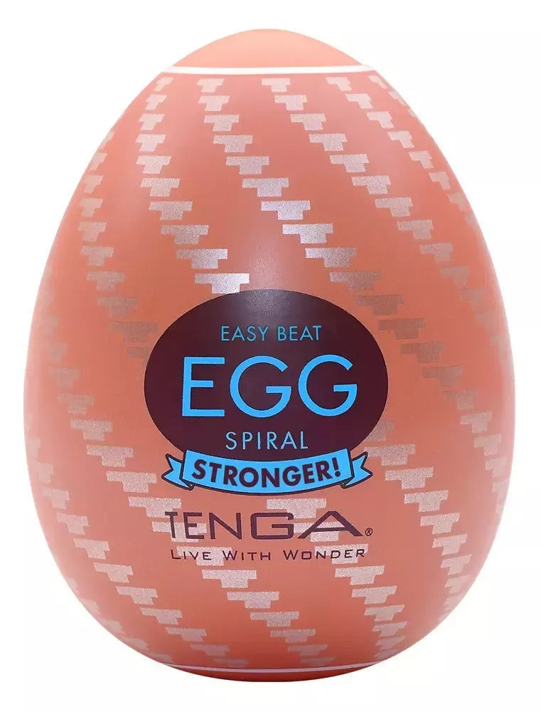 Tenga Egg Spiral Stronger 6 vnt. – Lanksti stimuliacijos sistema