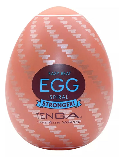 Tenga Egg Spiral Stronger 6 vnt. – Lanksti stimuliacijos sistema