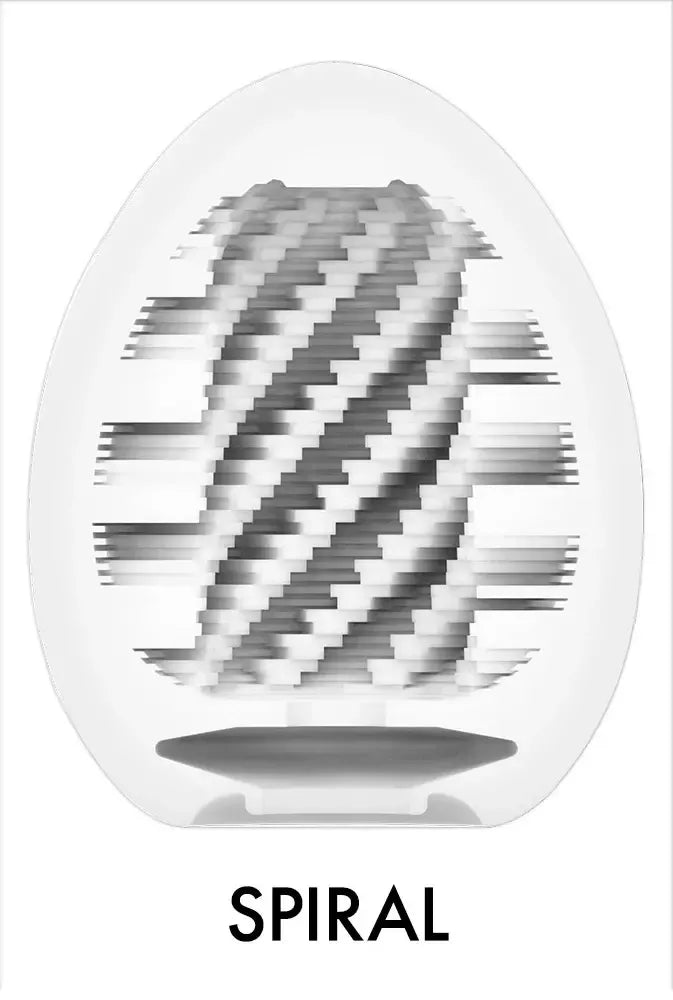 Tenga Egg Spiral Stronger 6 vnt. – Lanksti stimuliacijos sistema