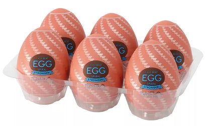 Tenga Egg Spiral Stronger 6 vnt. – Lanksti stimuliacijos sistema