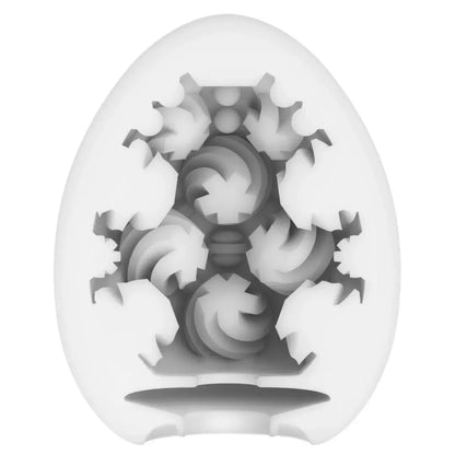 Tenga Egg Wonder Curl intymus prietaisas – kompaktiškas, tekstūruotas, vienkartinis