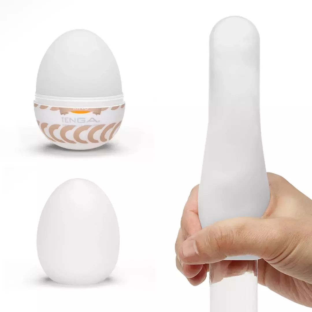 TENGA Egg Wonder Ring kompaktiškas intymus prietaisas – vienetas
