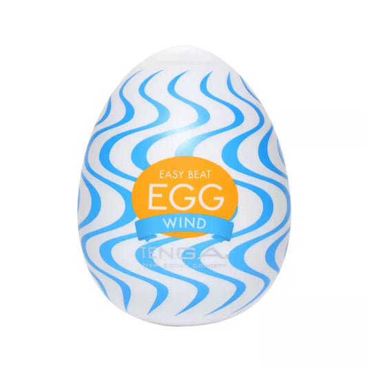 Tenga Egg Wonder Wind – Kompaktiškas oro srauto stimuliacijos prietaisas (1 vnt.)