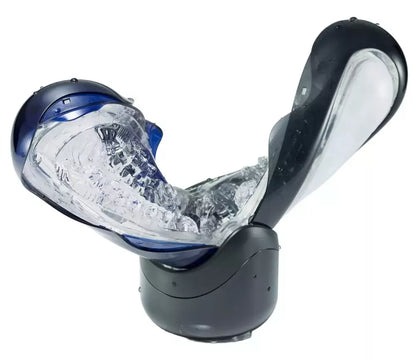TENGA Flip 360 Midnight Purple intymus prietaisas su spiraline sistema, 20,3 cm