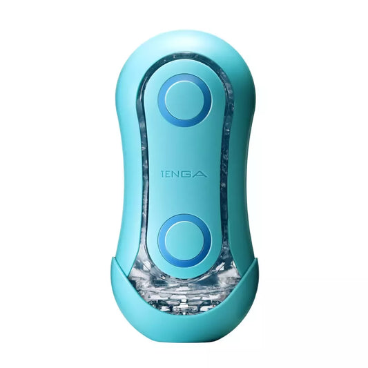 Tenga Flip Orb Intimate Stimulation Device Ocean Blue novatoriško dizaino prietaisas