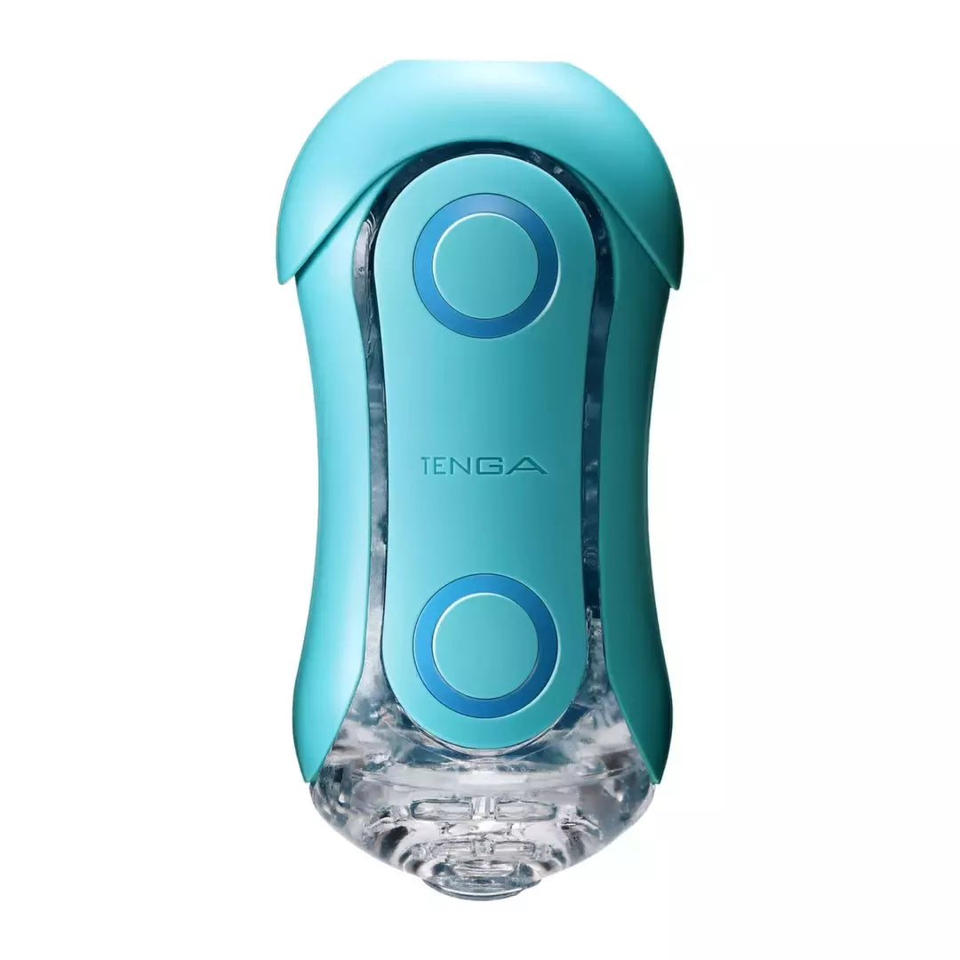 Tenga Flip Orb Intimate Stimulation Device Ocean Blue novatoriško dizaino prietaisas