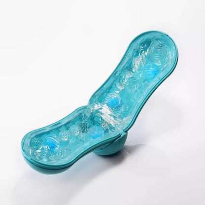 Tenga Flip Orb Intimate Stimulation Device Ocean Blue novatoriško dizaino prietaisas