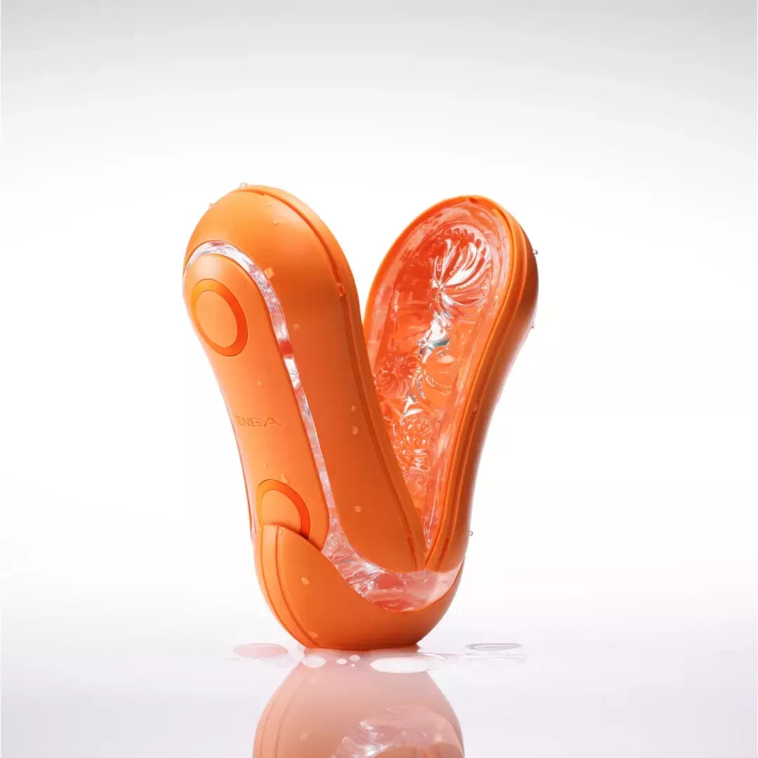 Tenga Flip Orb Sunset Orange intymios stimuliacijos prietaisas, Soft Touch