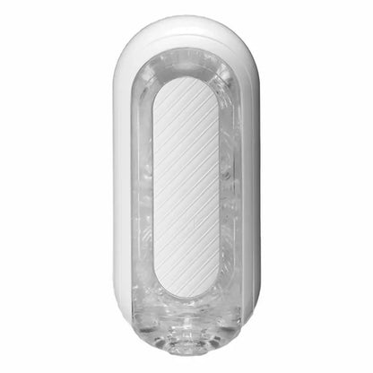 Tenga Flip Zero 0 Gravity White - Novatoriškas daugkartinio naudojimo intymus prietaisas