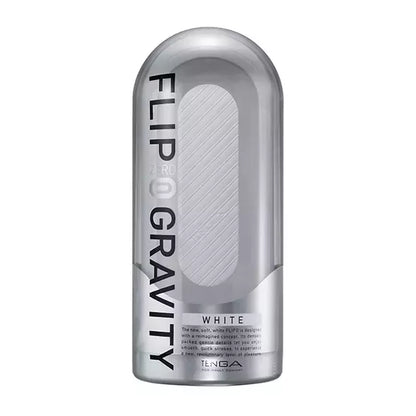 Tenga Flip Zero 0 Gravity White - Novatoriškas daugkartinio naudojimo intymus prietaisas