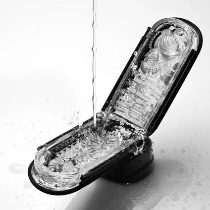 Tenga Flip Zero Black – pažangus intymus prietaisas, Strong Edition