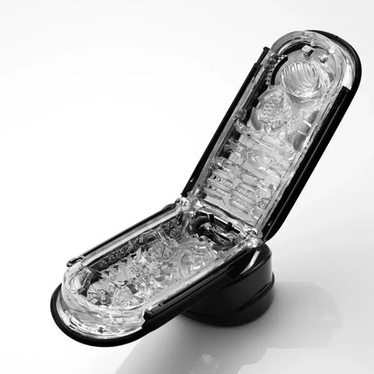 Tenga Flip Zero Black – pažangus intymus prietaisas, Strong Edition