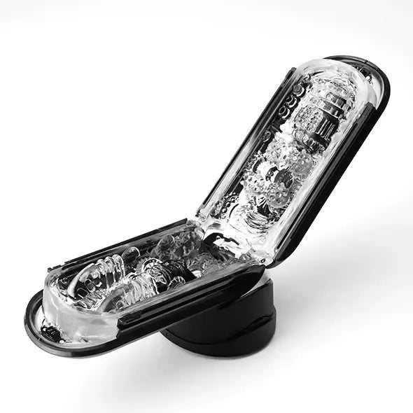 Tenga Flip Zero EV Black – didelio intensyvumo dviguba vibracijos sistema, daugkartinio naudojimo