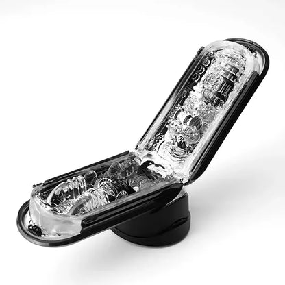 Tenga Flip Zero EV Black – didelio intensyvumo dviguba vibracijos sistema, daugkartinio naudojimo
