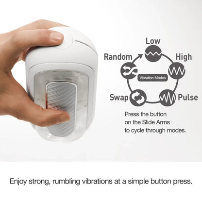 Tenga Flip Zero Gravity Electronic Vibration – dviejų variklių stimuliacijos sistema