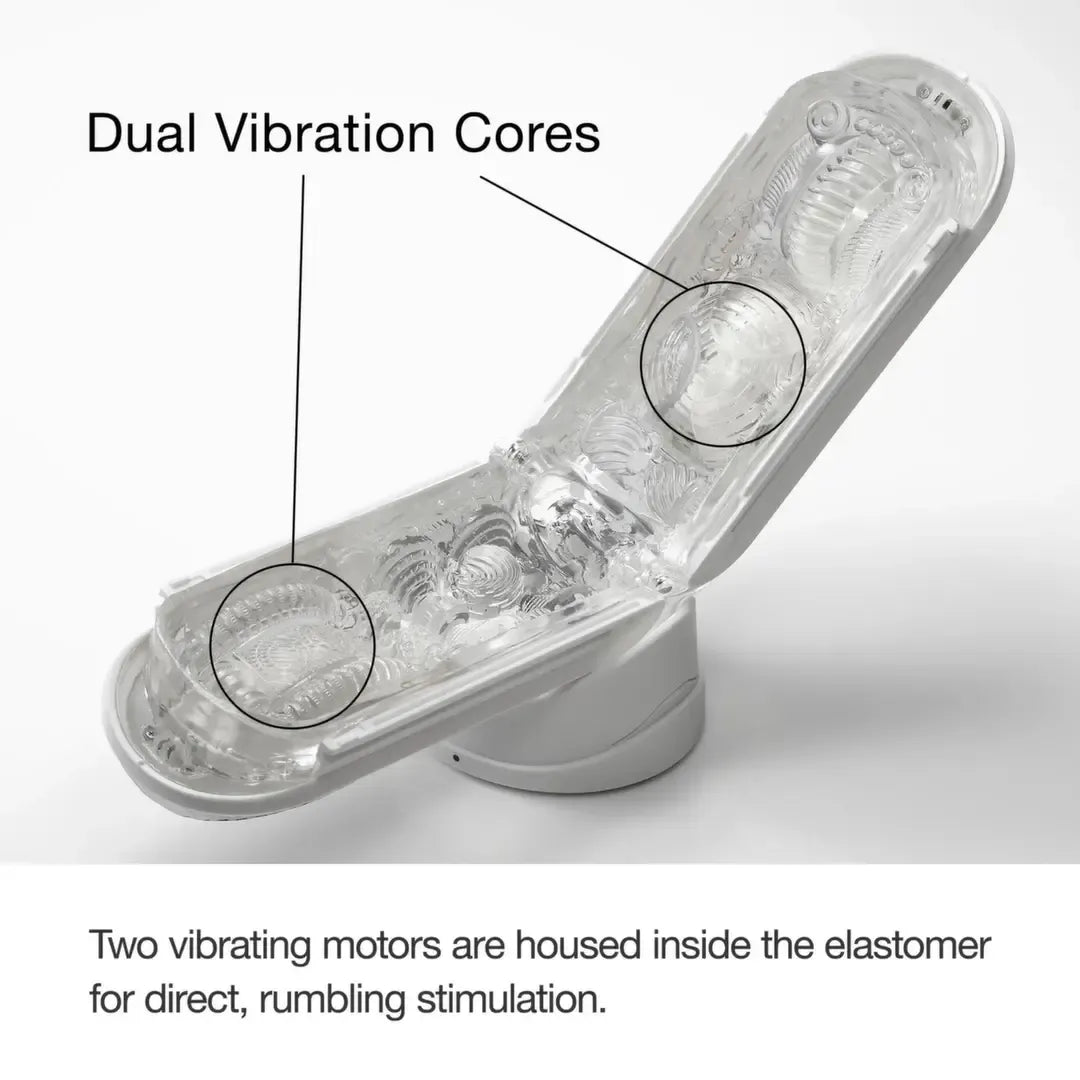 Tenga Flip Zero Gravity Electronic Vibration – dviejų variklių stimuliacijos sistema