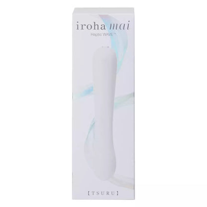 Tenga Iroha Mai Tsuru – Haptic Wave silikoninis intymus masažuoklis, rožinis