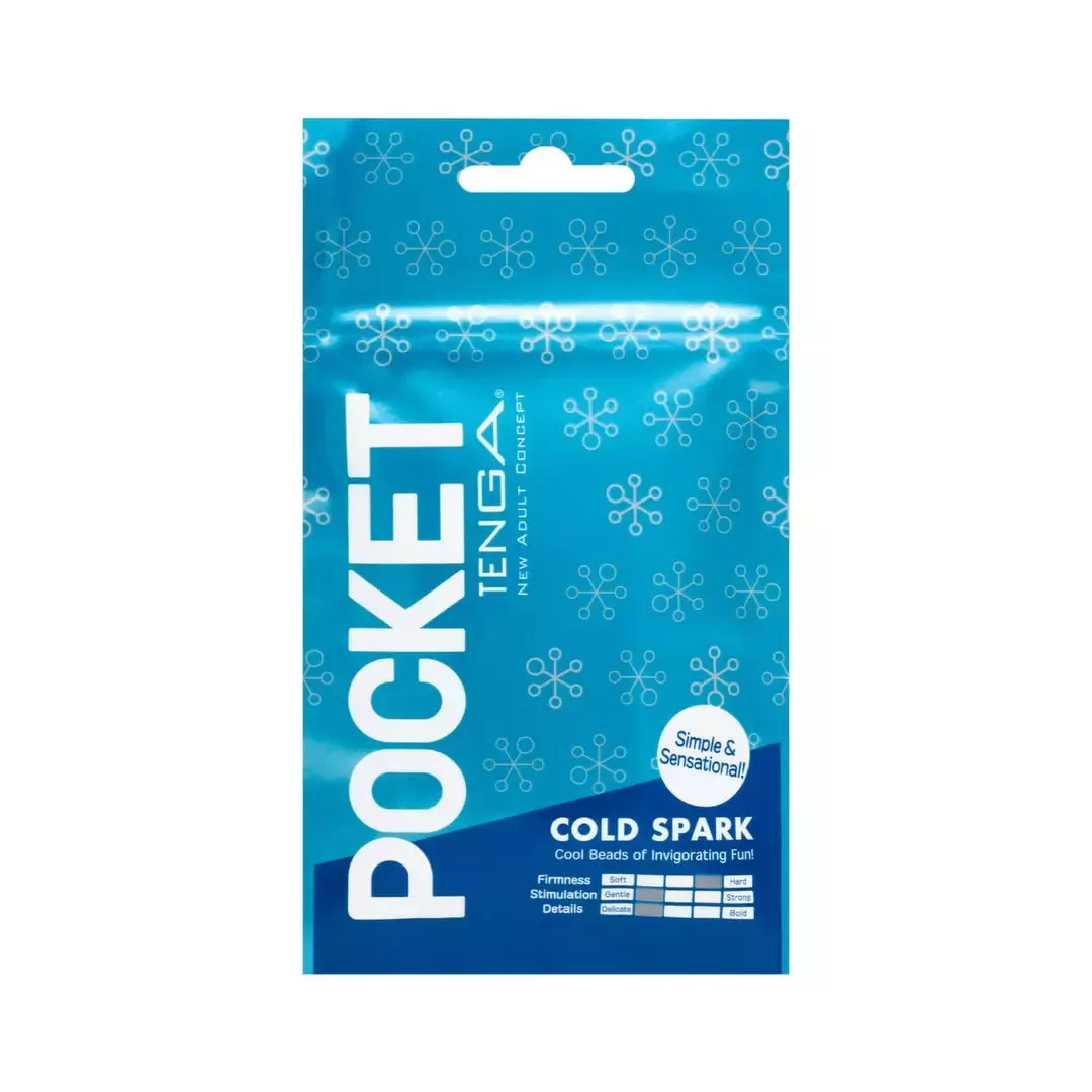 Tenga Pocket Cold Spark – kompaktiškas intymus prietaisas su vėsinamuoju poveikiu