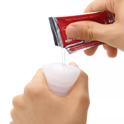Tenga Pocket Series Block Edge intymus prietaisas, kompaktiško kelioninio dydžio