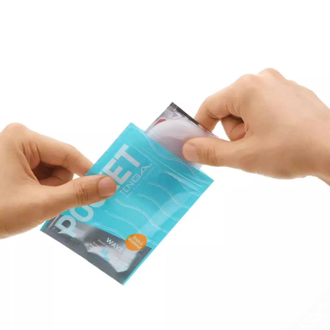 Tenga Pocket Wave Line – kompaktiškas lankstus intymus prietaisas