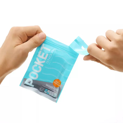Tenga Pocket Wave Line – kompaktiškas lankstus intymus prietaisas