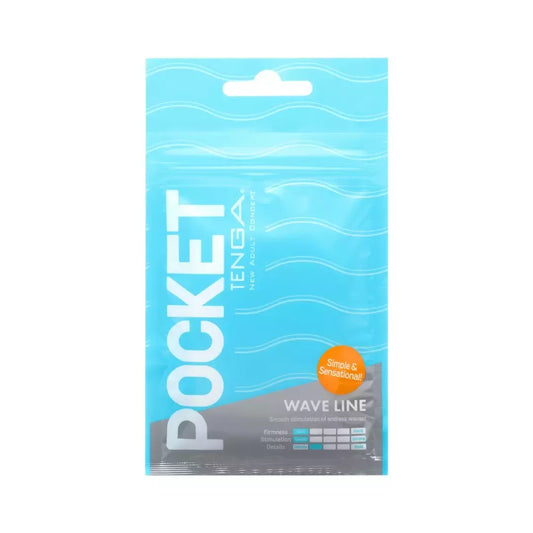 Tenga Pocket Wave Line – kompaktiškas lankstus intymus prietaisas