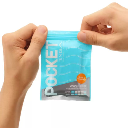 Tenga Pocket Wave Line – kompaktiškas lankstus intymus prietaisas