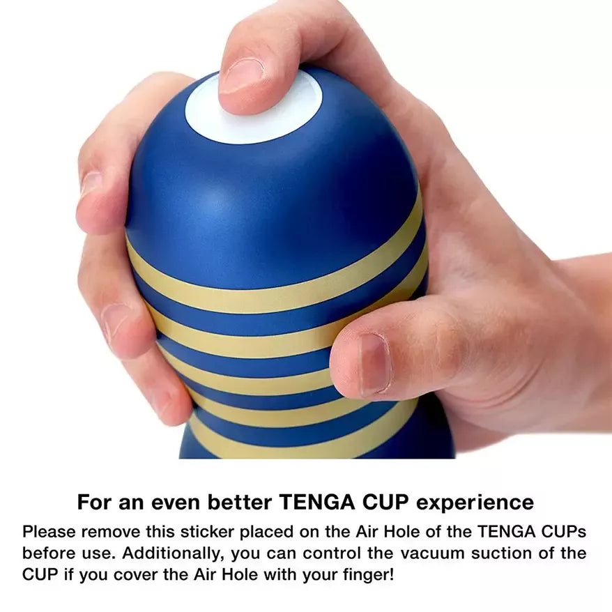 Tenga Premium Original Vacuum Cup Strong – patobulinta siurbimo sistema, juoda